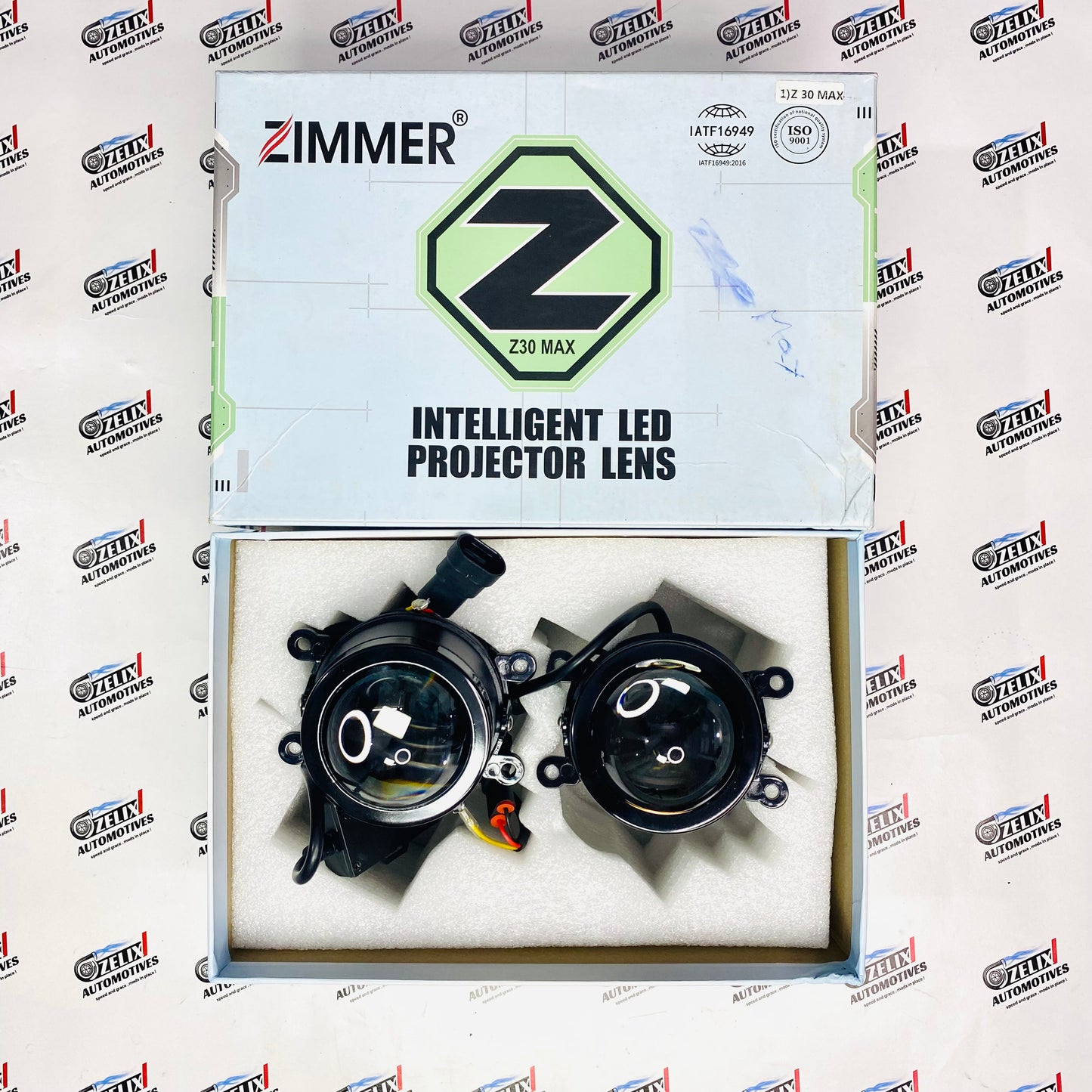 ZIMMER Z30 Max 3-Inch Intelligent Bi-LED Projector Fog Light | Universal Aftermarket
