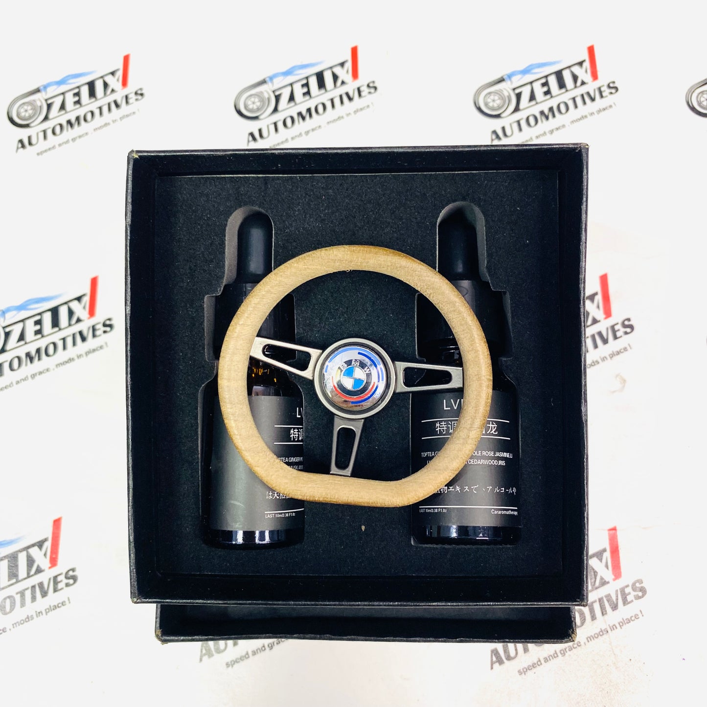 Steering Wheel Style Magnetic AC Vent Perfume