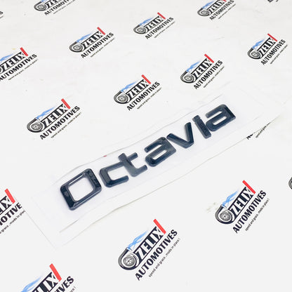 Premium 3D car emblems for Octavia