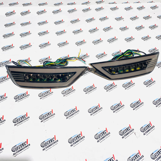 Ford Eco-Sport Matrix Style LED Reflector Lights | Rear Bumper Brake Lamps