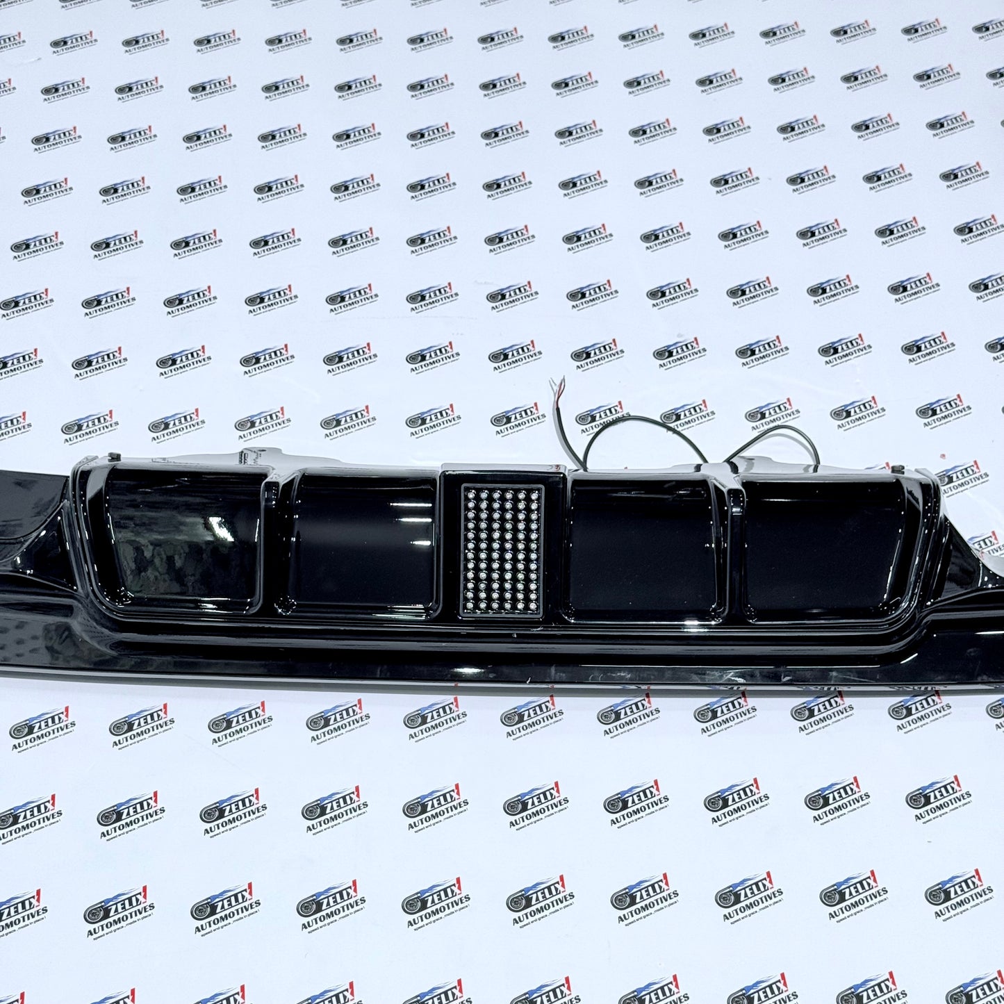 Rear Bumper Diffuser Compatible with BMW E60 5-Series | With 1-Style LED Light