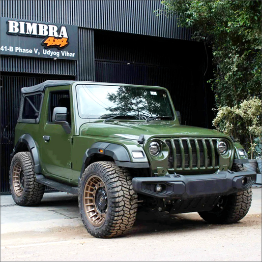 Mahindra Thar Front Bumper Model-W | Aftermarket Upgrade