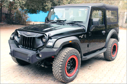 Mahindra Thar Metal Front Bumper – Model MR | Heavy-Duty Off-Road Bumper