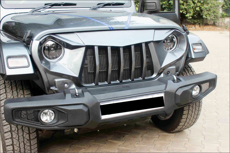 Mahindra Thar Front Bumper Model-W | Aftermarket Upgrade