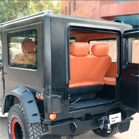 Mahindra Thar CRDe – FRP Hardtop V3 | Dual-Layer Insulated Roof Upgrade