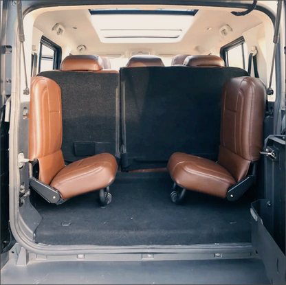 Thar Roxx – Bimbra Parallel Rear Seats | Foldable Child-Friendly Seating Upgrade