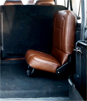 Thar Roxx – Bimbra Parallel Rear Seats | Foldable Child-Friendly Seating Upgrade