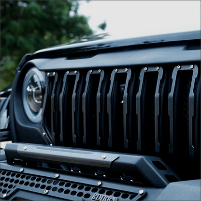 Thar Roxx – Bimbra S3 Front Grille | Premium Matte Black