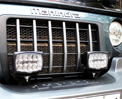 Mahindra Thar Bumper Light Mounting Brackets | Aluminium Upgrade Kit