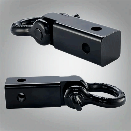 Shackle Hitch Heavy-Duty Recovery Attachment | Receiver  Tow Mount