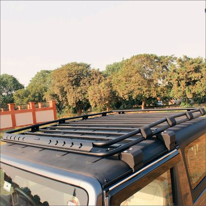 Mahindra Thar Roof Carrier  Model-DR | Sleek Design for Roof Box and  Rooftop Tent