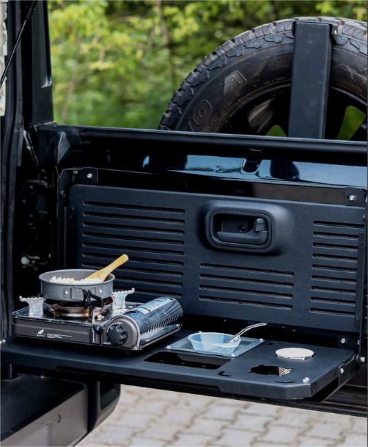 Thar Roxx – Bimbra Tailgate Tray | Heavy-Duty Foldable Metal Utility Table