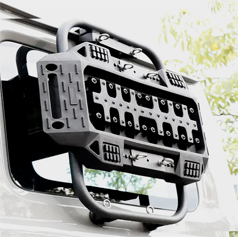 Suzuki Jimny Side Extension Rack Left | Off-Road Utility Mount