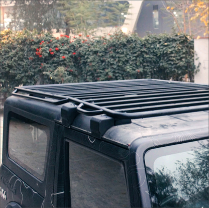 Mahindra Thar Roof Carrier  Model-SR | Heavy-Duty  Adventure Rack with Sleek Design
