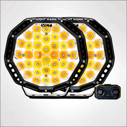 Mahindra Thar Bushranger Night Hawk | 9-Inch VCT LED Driving Lights