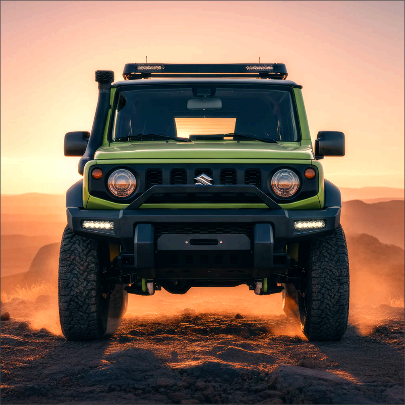 Suzuki Jimny New-Wolf Front Bumper | Aggressive Off-Road Upgrade