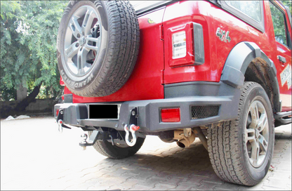 Mahindra Thar  Rear Bumper Model-RM | Compatible with brake lights and  Number plate
