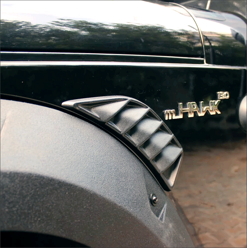 Mahindra Thar Side Vents and Bonnet Vents | Premium FRP Styling Set