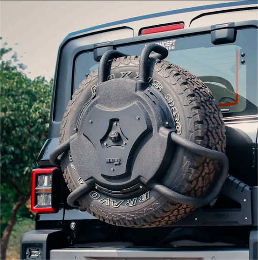 Thar Roxx – Bimbra I2 Stepney Cover | Heavy-Duty Metal  Wheel Cover