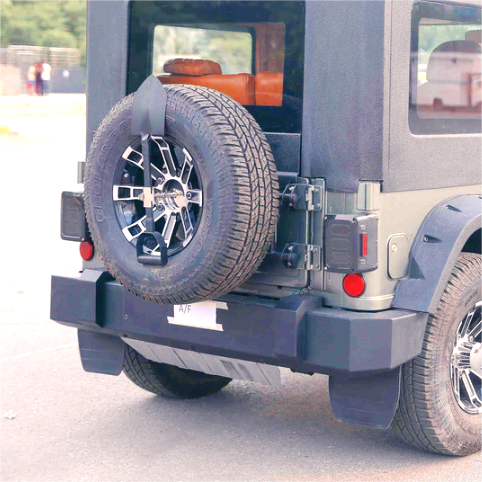 Mahindra Thar CRDe | Rear Bumper W (Metal)