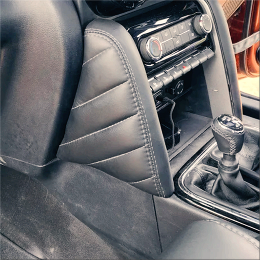 Mahindra Thar Leg Padding | Premium Leather Knee Support Cushions