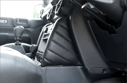 Mahindra Thar Leg Padding | Premium Leather Knee Support Cushions