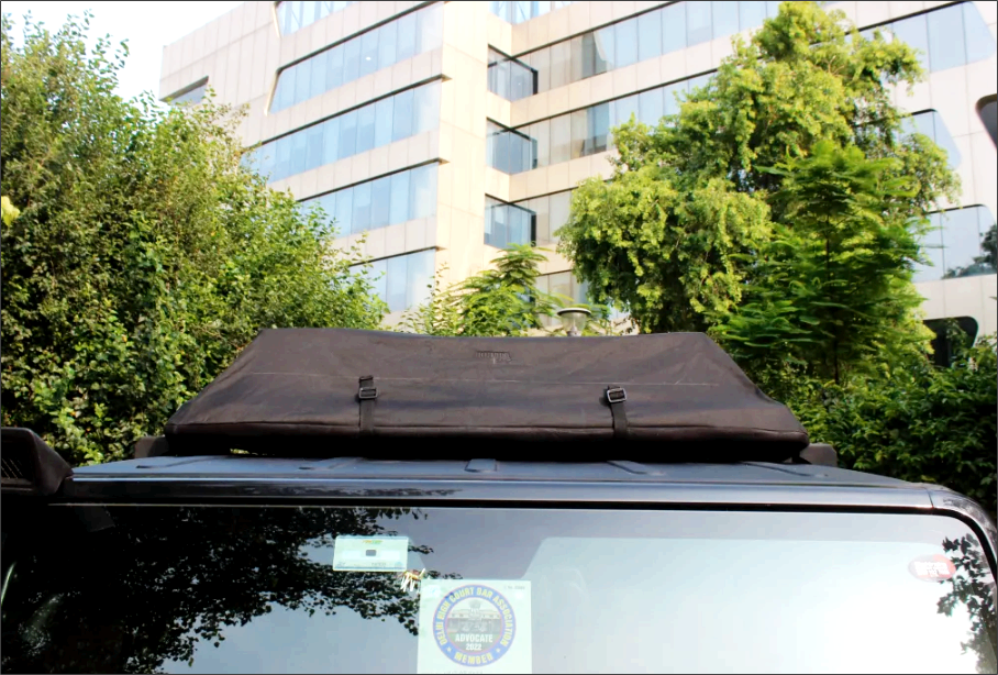 Mahindra Thar Roof Carrier Cargo Cover | Premium Water-Resistant ,Easy Installation and Removal