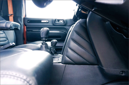 Mahindra Thar Leg Padding | Premium Leather Knee Support Cushions