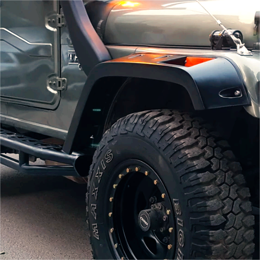 Mahindra Thar CRDe | Wheel Arches 6 Inch