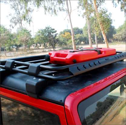Mahindra Thar Jerry Can Mounting Brackets | Heavy-Duty Side/Rear Mount Holders