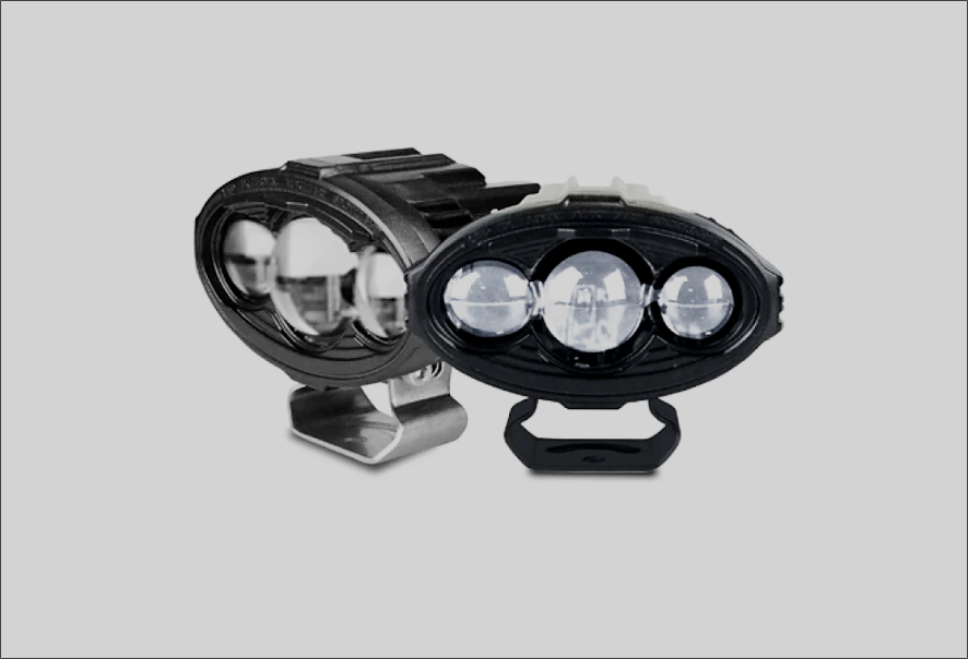 Mahindra Thar Bi-Focal Lens LED Auxiliary Lights (Pair) | Aozoom TH-02 (70W)