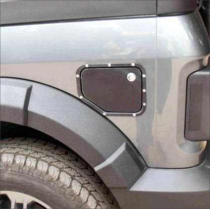 Mahindra Thar Fuel Lid Cover | Heavy-Duty Steel Exterior Upgrade