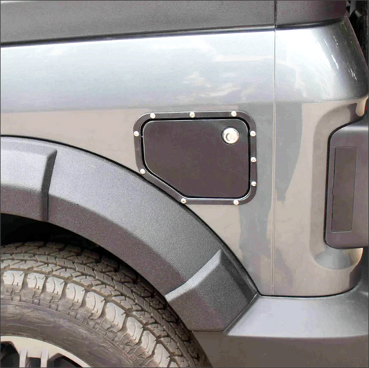 Mahindra Thar Fuel Lid Cover | Heavy-Duty Steel Exterior Upgrade