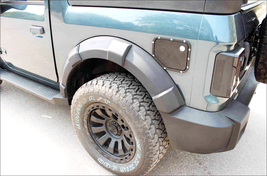 Mahindra Thar Fuel Lid Cover | Heavy-Duty Steel Exterior Upgrade