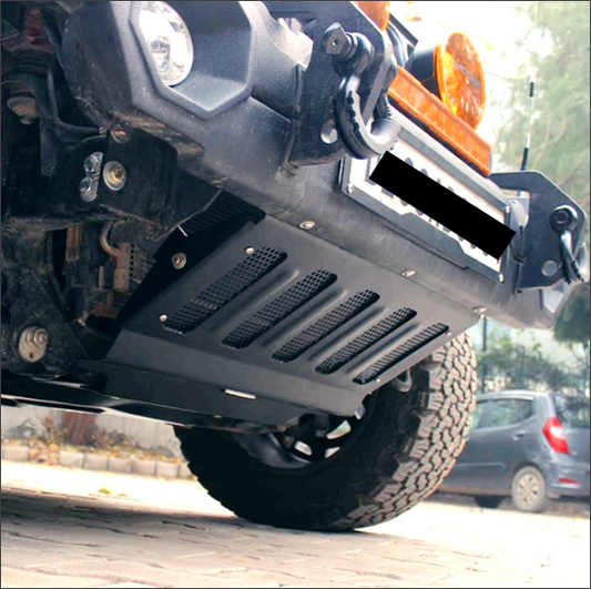 Mahindra Thar Skid Plate Steel | Bimbra Radiator skid plate