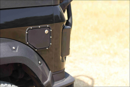 Mahindra Thar Fuel Lid Cover | Heavy-Duty Steel Exterior Upgrade