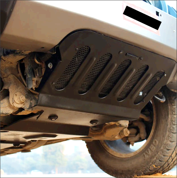Mahindra Thar Underbody Protection Steel Plate | Heavy-Duty  Engine Guard