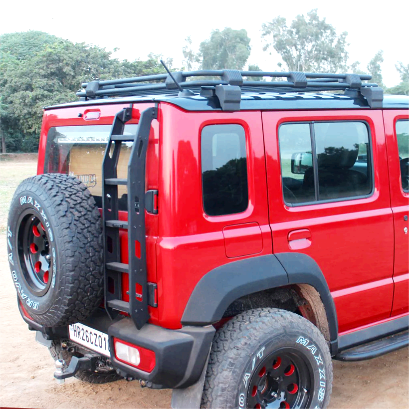 Suzuki Jimny Rear Ladder | Heavy-Duty Roof Access Upgrade