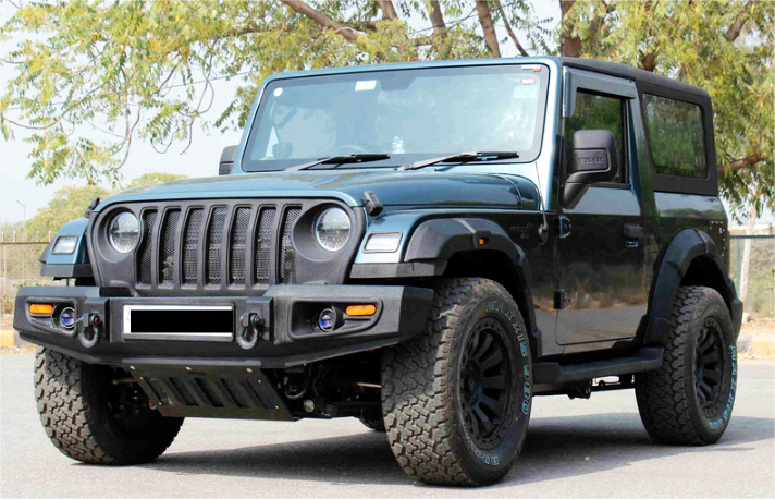 Mahindra Thar Front Bumper Model-O | Aftermarket and Lightweight