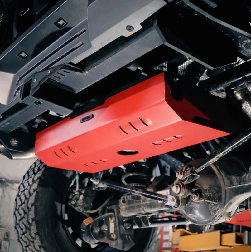 Thar Roxx – Exhaust Guard Steel | Heavy-Duty Underbody Protection