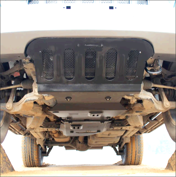 Mahindra Thar Underbody Protection Steel Plate | Heavy-Duty  Engine Guard