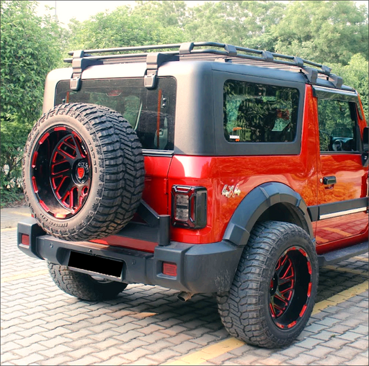 Mahindra Thar Tyre Carrier | Heavy-Duty  Wheel Mount