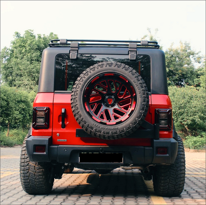 Mahindra Thar Tyre Carrier | Heavy-Duty  Wheel Mount