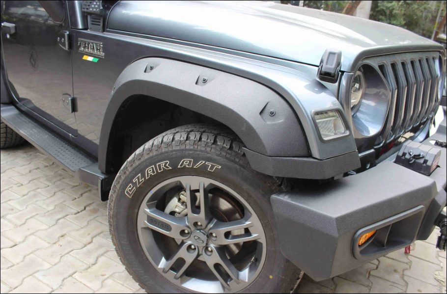 Mahindra Thar Wheel Arches 4-Inch | Premium Fenders Set of -4