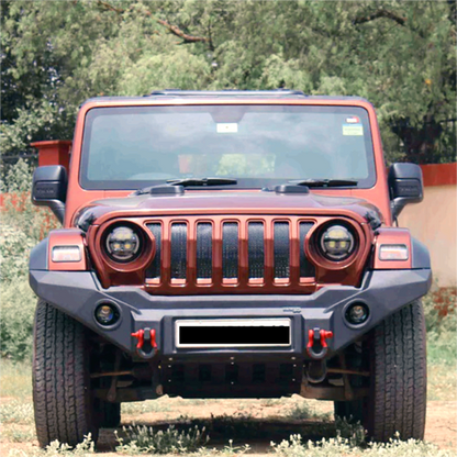 Mahindra Thar Front Bumper Model-R | Heavy-duty Upgrade