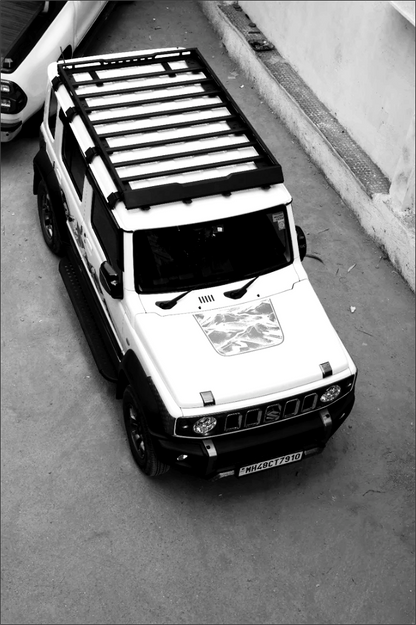 Suzuki Jimny Anti-Rust Aluminium Roof Carrier  | Lightweight Cargo Rack Model-RC