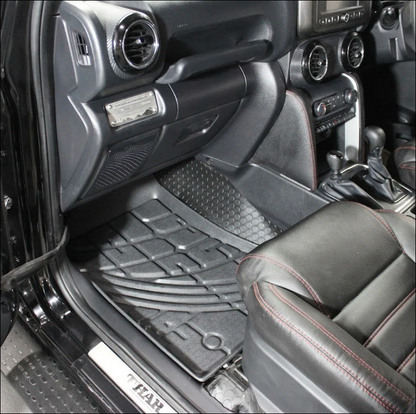 Mahindra Thar 3D Off-Road Mats | Heavy-Duty All-Weather Floor Liners