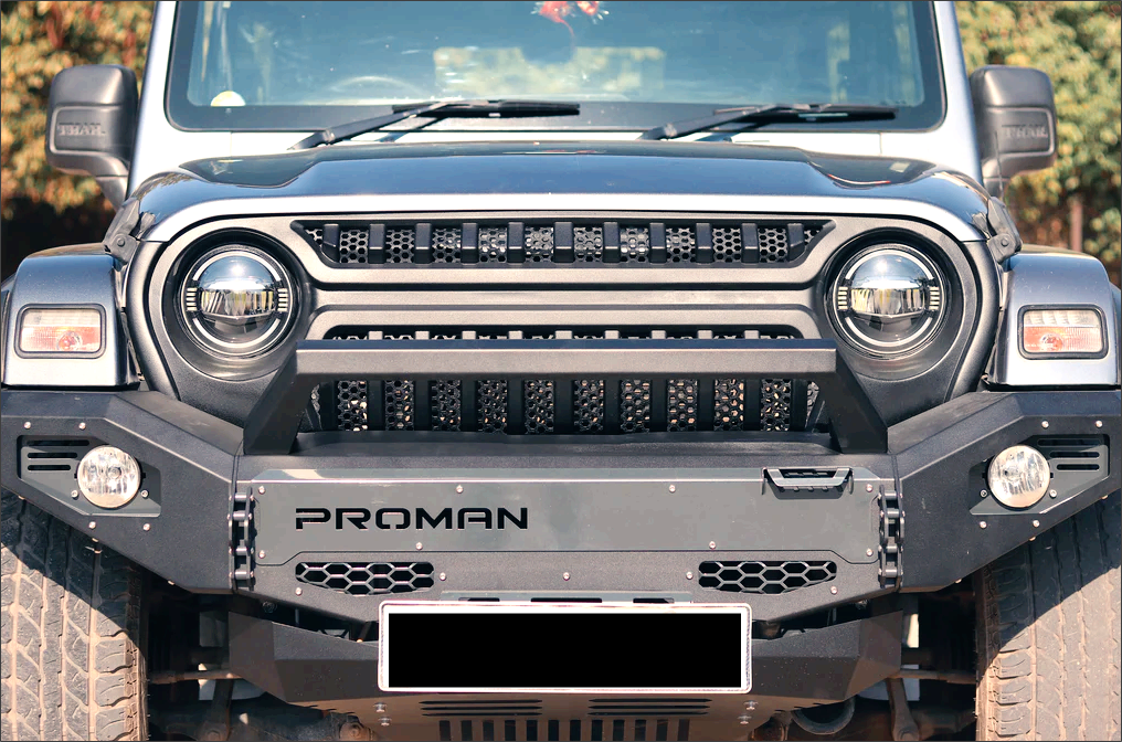 Mahindra Thar Ten-Slot Front Grill | Body-Colour Grill Upgrade ( Fits 2020-2024 )