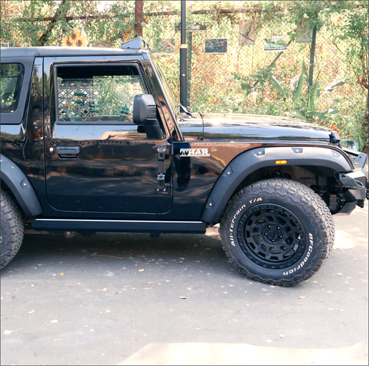 Mahindra Thar Automatic Side Step with RGB LED Lights | Premium Electronic Footboard
