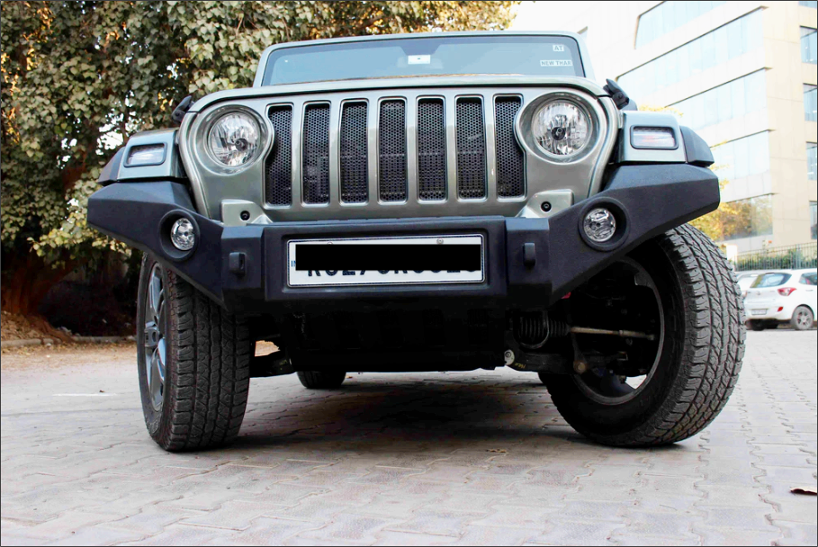 Mahindra Thar Front Bumper Model-R | Heavy-duty Upgrade